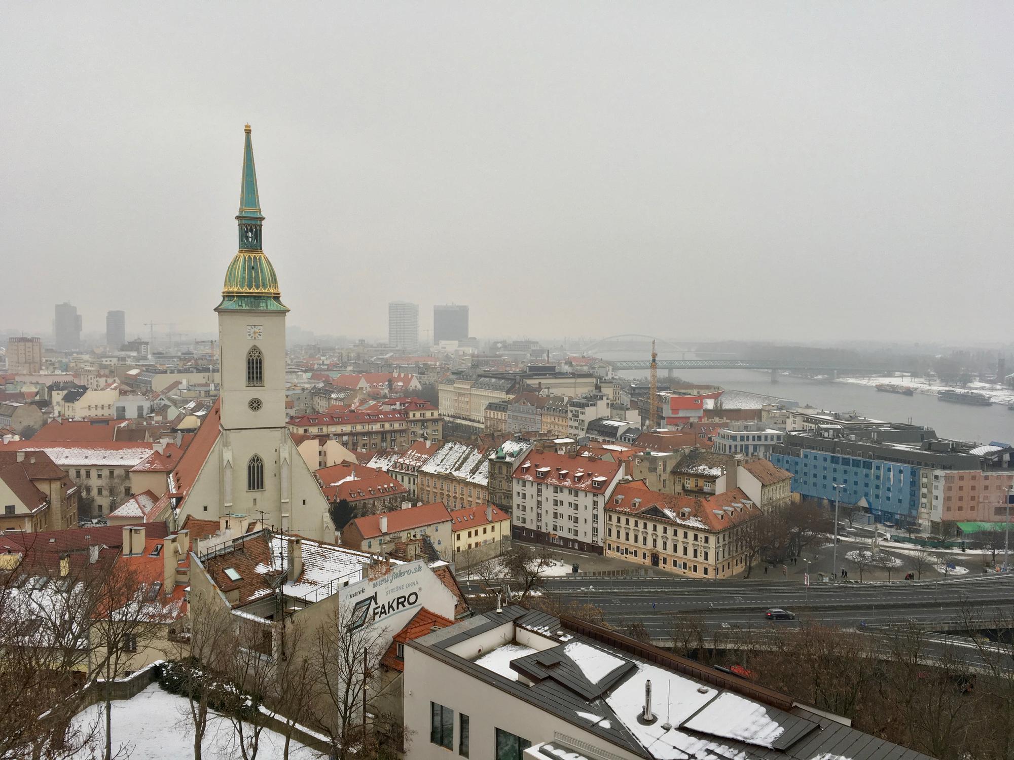 🇸🇰 Братислава, Словакия, январь 2017.