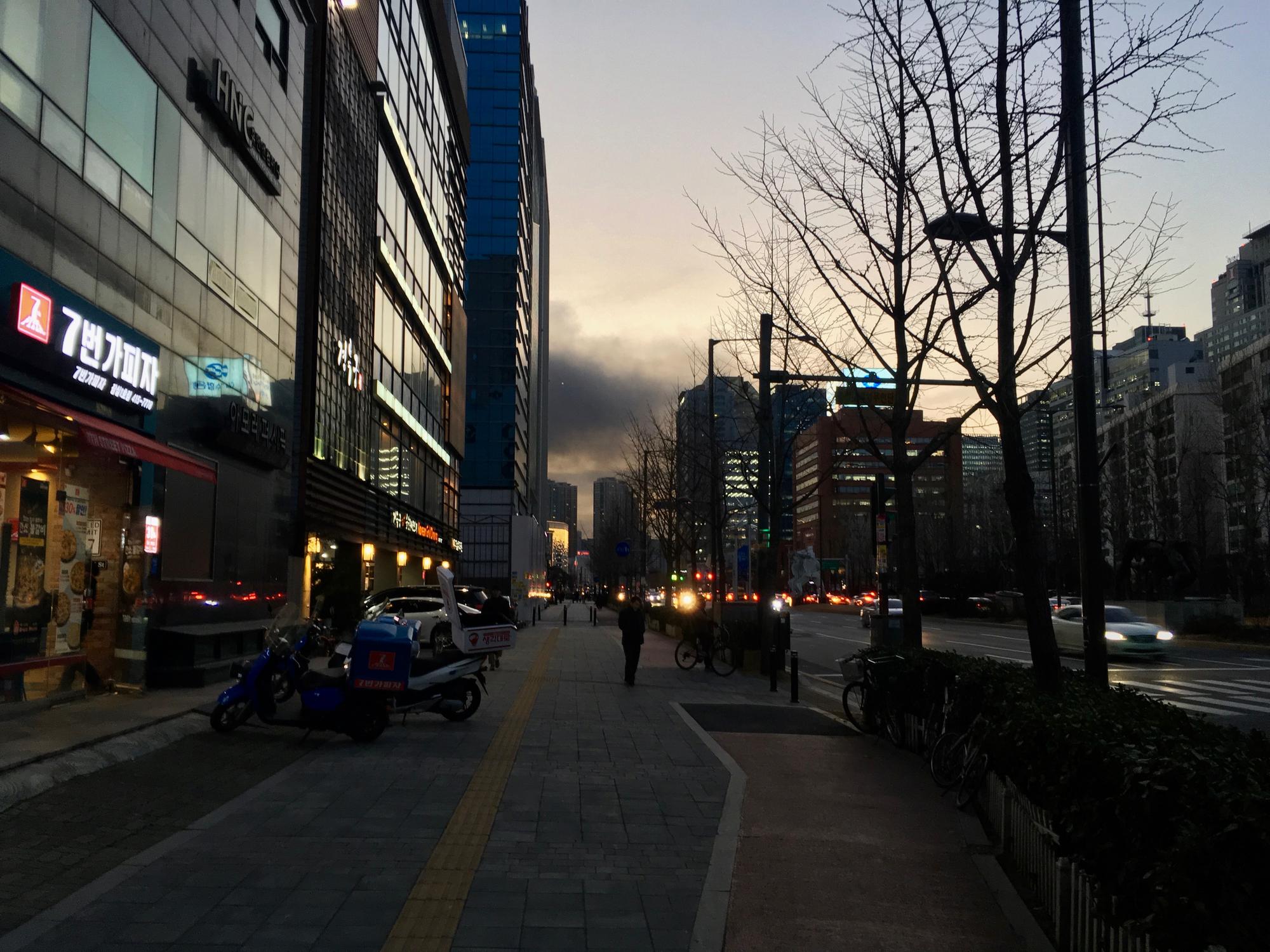 🇰🇷 Сеул, Южная Корея, декабрь 2018.