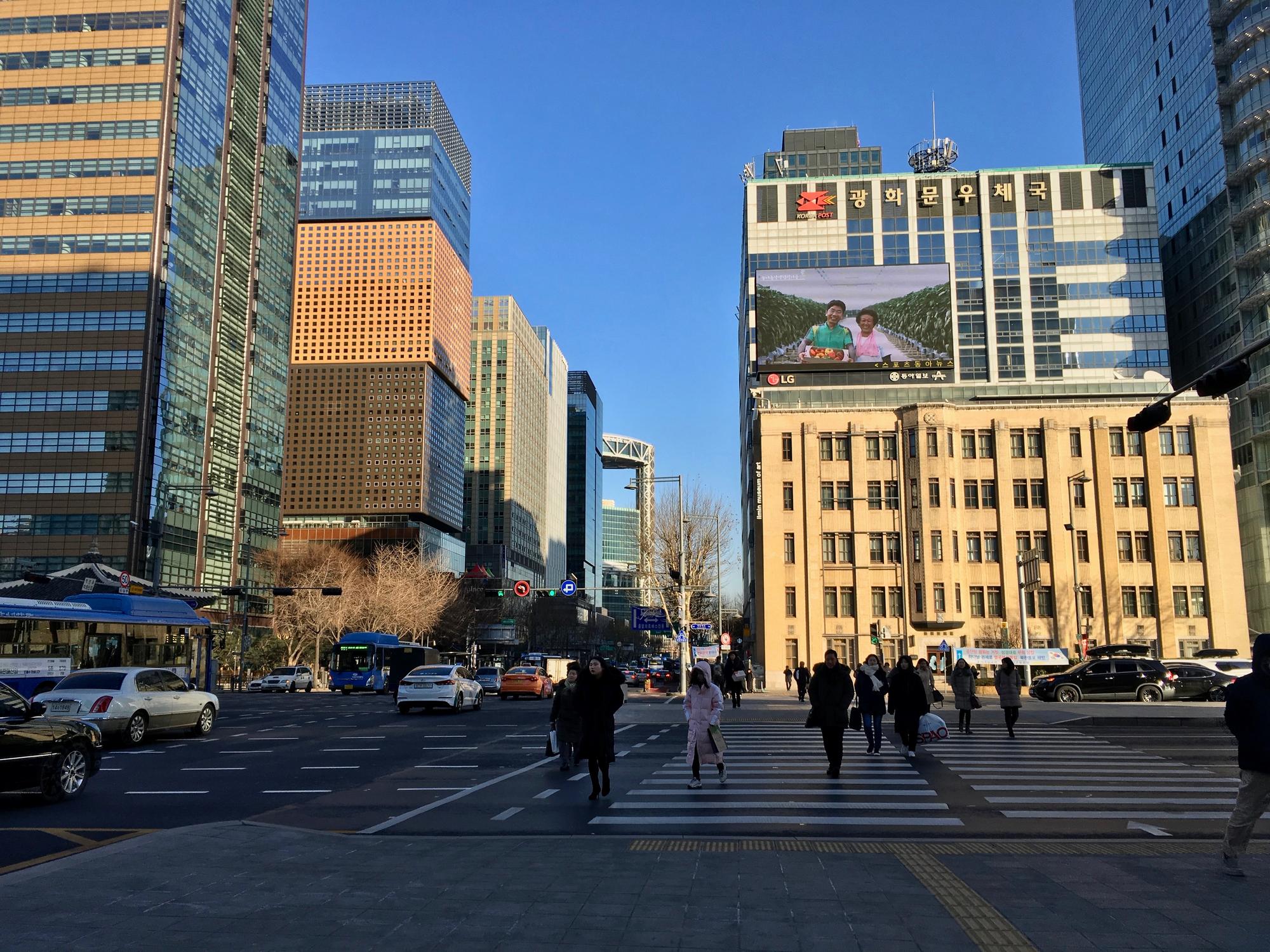 🇰🇷 Сеул, Южная Корея, декабрь 2018.